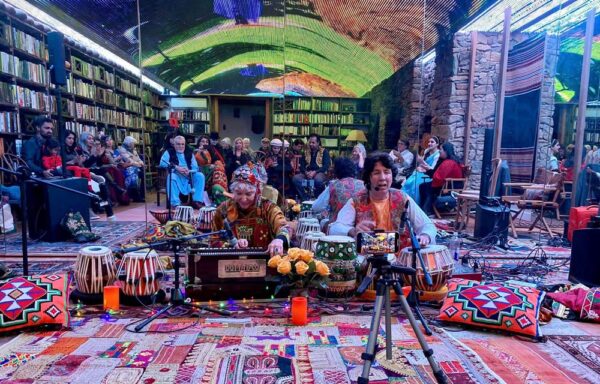 Tabla for Two performing at Stone Hill Spectacle